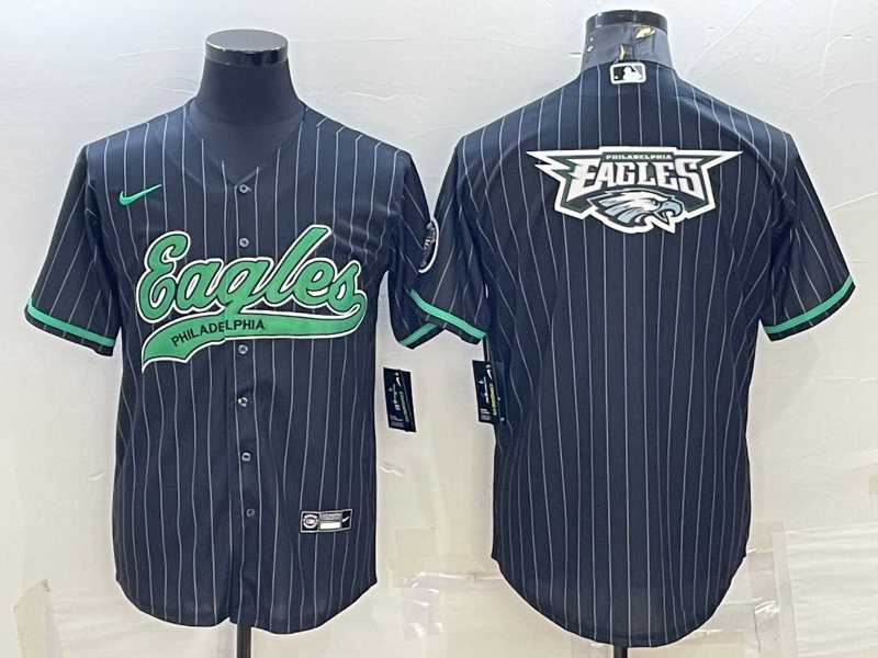 Men's Philadelphia Eagles Black Team Big Logo With Patch Cool Base Stitched Baseball Jersey,We sell and wholesale Men's Philadelphia Eagles Black Team Big Logo With Patch Cool Base Stitched Baseball Jersey on line form chian!